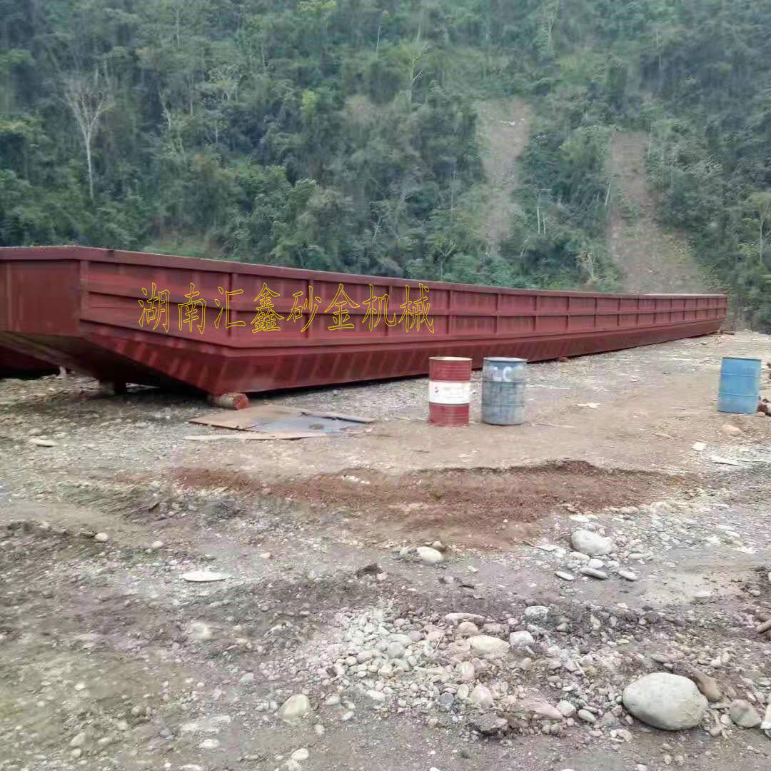 玻利維亞挖金船 安裝現場 6
